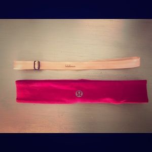 Lululemon headbands with grip